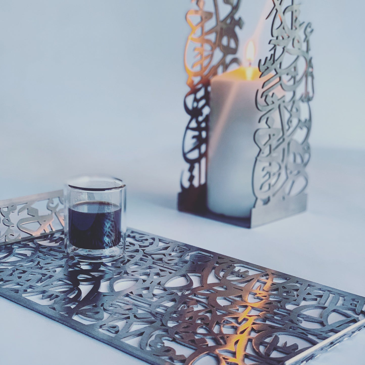 All Caligraphy Tray / Stainless Steel