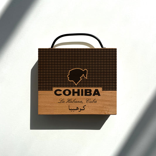 The Vintage Box Clutch "Cohiba"