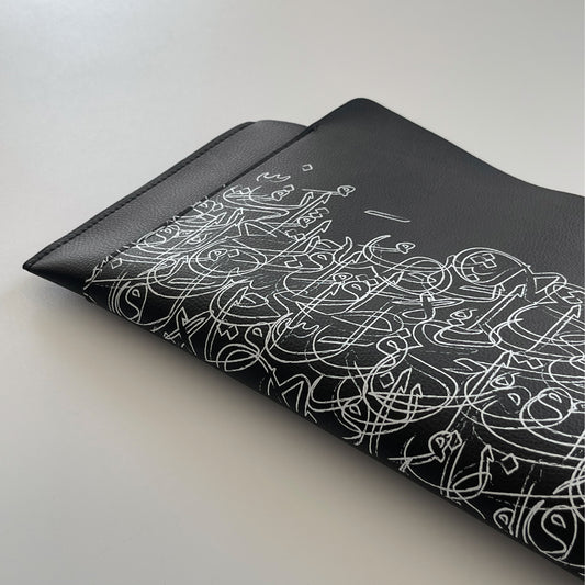 Sleek Leather Satchel