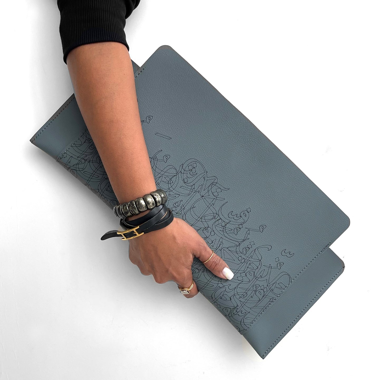 Sleek Leather Satchel