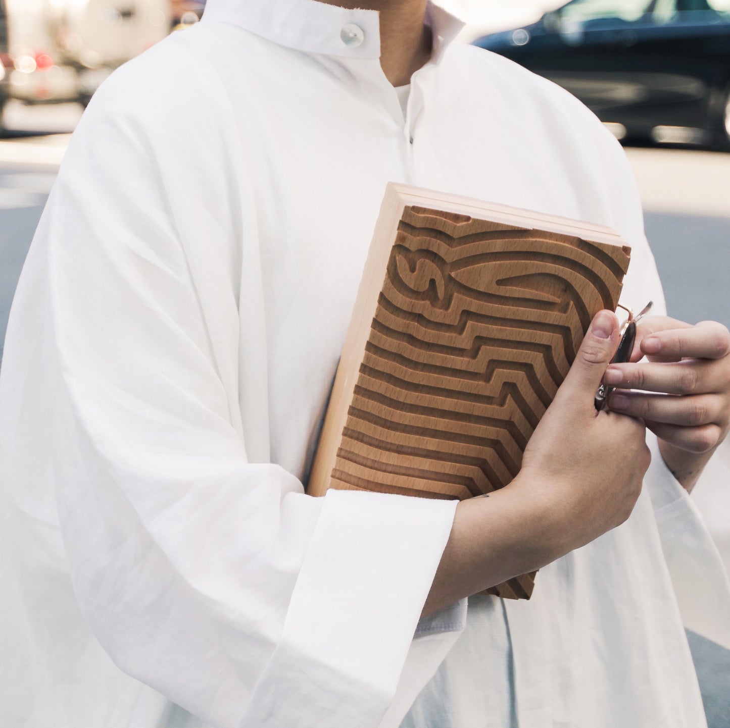 The Customized Wood Clutch