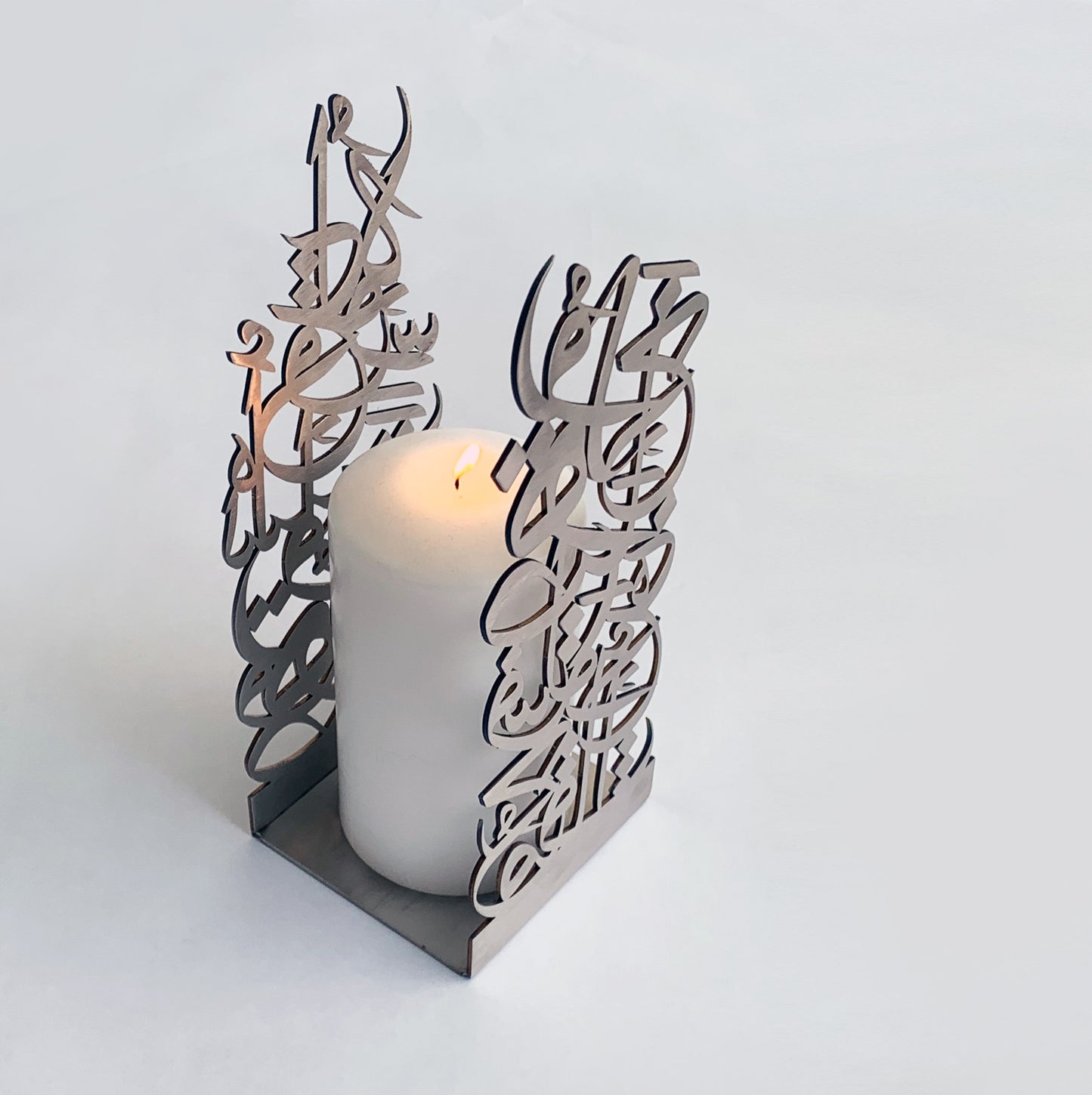 Steel Candle holder