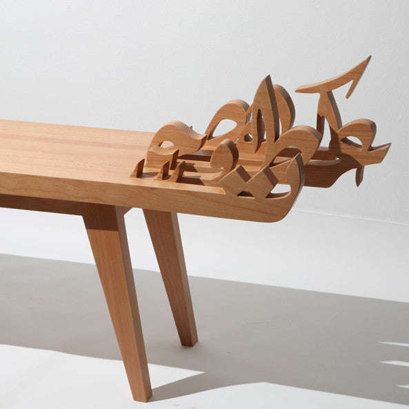 The Floating Letters / Bench - Table