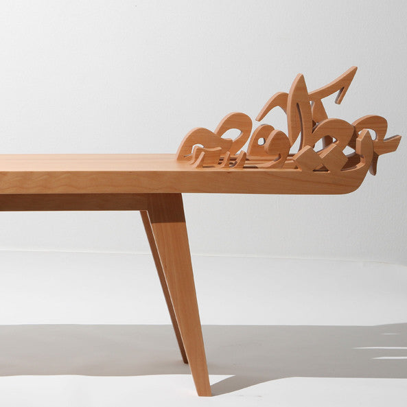 The Floating Letters / Bench - Table