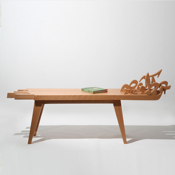 The Floating Letters / Bench - Table