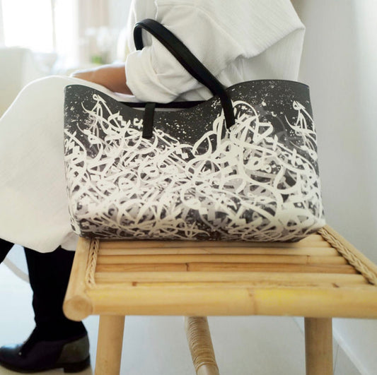 Caligraphy Tote Bag